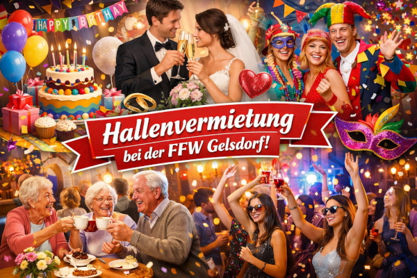 Hallenvermietung Mehrzweckhalle