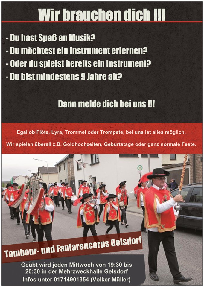 Tambour- & Fanfarencorps Gelsdorf